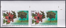 2019.203 CUBA MNH 2019 IMPERFORATED PROOF 75c MARTI TREE ARIGUANABO MAJAGUA. - Geschnittene, Druckproben Und Abarten