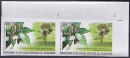 2019.208 CUBA MNH 2019 IMPERFORATED PROOF 85c MARTI TREE ARIGUANABO DAGAME. - Geschnittene, Druckproben Und Abarten