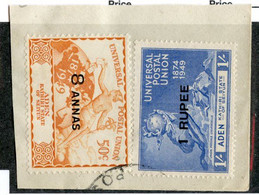 BC 2272 Aden 1949 SG.18-19 O Offers Welcome! - Aden (1854-1963)