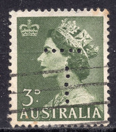 Australia - Queen Elizabeth II - Perfins " T" - Perforadas