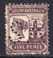 South Australia - 1894 Queen Victoria - Perfins " SA " - Perforadas