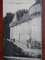 17 - DAMPIERRE Sur BOUTONNE - Le Château - Façade Ouest. (animée) - Dampierre-sur-Boutonne