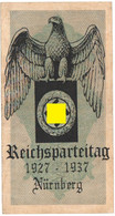 WW2 Germany Nazi Propaganda FORGERY Overprint On Genuine 1000 Mark 1923 Banknote VF - Autres & Non Classés