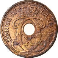 Monnaie, Danemark, Christian X, 5 Öre, 1929, Copenhagen, TTB, Bronze, KM:828.2 - Danimarca