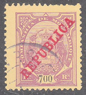 MOZAMBIQUE CO.  SCOTT NO 89   USED     YEAR  1911 - Other & Unclassified