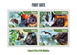 Maldives 2013 Fauna Fruit Bats - Maldives (1965-...)