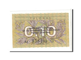 Billet, Lithuania, 0.10 Talonas, 1991, Undated, KM:29b, NEUF - Lituanie