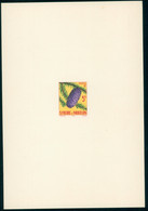 ST. PIERRE ET MIQUELON, EPREUVE D' ARTISTE / ARTIST PROOF 5 Fr POMME DE PAIN - Imperforates, Proofs & Errors