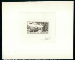 ARCHIPEL DES COMORES 1950, EPREUVE D' ARTISTE / ARTIST PROOF, 50F AIRPOST - Altri & Non Classificati