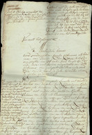 BA - Doc Notarial Du 1762-1771-1790  - Néerlandais - 1714-1794 (Pays-Bas Autrichiens)