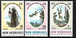 Nouvelles Hébrides    N° 289  à 291     Neufs  *  *      B/TB  Voir Scans    - Unused Stamps