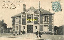 37 Rillé, L'Hotel De Ville, Affranchie 1905 - Other Municipalities