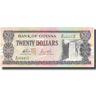 Billet, Guyana, 20 Dollars, KM:24d, NEUF - Guyana