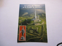 CP Puy De Dome Et Le Temple Du Mercure - Other & Unclassified