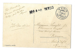 Neuchâtel, Vue Générale. Marcophilie : Cachet De Marin, Près Saint Blaise, 1913 (5159) - Marin