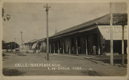 Cuba / De Sagua // Carte Photo - RPPC //Calle Independencia 19?? - Kuba