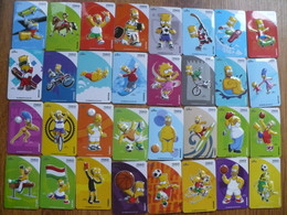 The Simpsons - Full Set Of 32 Fridge Magnets (Hungary) - Personnages