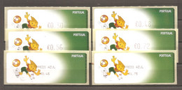 Portugal, 2004, # 28/28a - Máquinas Franqueo (EMA)