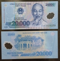 Vietnam Viet Nam 20,000 20000 Dong UNC Polymer Banknote Note / Billet 2014 - Pick# 120 - Viêt-Nam