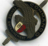 Insigne Centre D Entrainement Commando , 8é Division___drago - Army