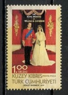 Chypre Turque - Cyprus - Zypern 2011 Y&T N°691 - Michel N°740 (o) - 1t Mariage Royal - Used Stamps