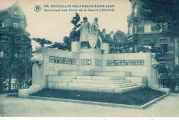 MOLENBEEK-MONUMENT AUX HEROS DE LA GUERRE 1914/1918 - Molenbeek-St-Jean - St-Jans-Molenbeek