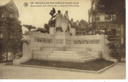 MOLENBEEK-MONUMENT AUX HEROS DE LA GUERRE 1914/1918 - Molenbeek-St-Jean - St-Jans-Molenbeek