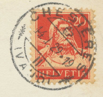 SCHWEIZ CHESIÈRES / (VAUD) Seltene K1 1929 AK RP Chesières Villars – Vue Général - Lettres & Documents