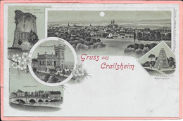 Gruss Aus Crailsheim Vielfältig Pyramide  Parfait état - Crailsheim