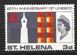 Sainte Hélène     N°  178 Unesco          Neuf   *    B/TB    Voir  Scans   - Saint Helena Island