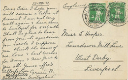 SCHWEIZ ORTSSTEMPEL ALLERHEILIGENBERG / (SOLOTHURN) Extrem Selt. K2 1912 - Cartas & Documentos