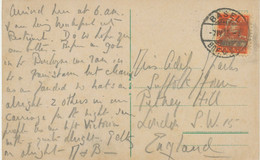 SCHWEIZ ORTSSTEMPEL BASEL / BRF.EXP K2 1925 AK Basel, Käppeli-Joch Mit Münster - Briefe U. Dokumente