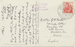 SCHWEIZ BÜRGENSTOCK / Vierwaldstättersee 900 M Extrem Seltene K1 SST 1947 AK RP - Lettres & Documents