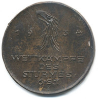 WETTKÄMPFE DES STURMES 1934 PLACCA BRONZO 6-S.1 FERDINAND VON MILLER - Firma's