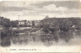 CPA - Juziers - Côte D'Aumont, Vue De L'Ile - Gargenville