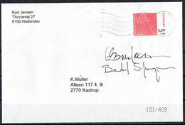 Bertil Skov Jørgensen. Denmark 2008. The Fight Against Cancer. Michel 1489, Cover. Signed. - Storia Postale