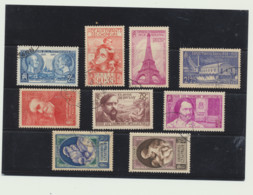 427-428-429-430-436-437-438-440-441 - Used Stamps