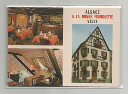 67 Bas Rhin Ville Hotel Restaurant A La Bonne Franquette 6 Place Du Marché - Sonstige & Ohne Zuordnung