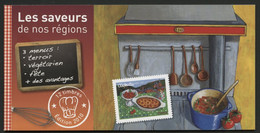 Carnet AUTOADHESIF BC 431 "Les Saveurs De Nos Régions" 2010. Vendu à La Valeur Faciale. Neuf. TB - Commémoratifs