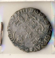 MONNAIE HENRI IV # DOUZAIN COURONNE # 1594 # CROIX ECHANCREE - 1589-1610 Enrique IV