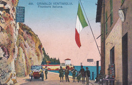 GRIMALDI VENTIMIGLIA FRONTIERA ITALIANA ,COULEUR  REF 69775 - Douane