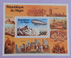 NIGER YT BLOC 15 NEUF**MNH "ZEPPELIN" ANNÉE 1976 - Niger (1960-...)