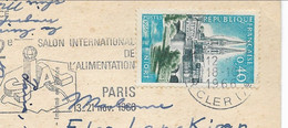 Salon International De Fermentation Paris 1966.  B-3260 - Cachets Provisoires