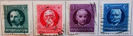 Cuba - 1917-31- Y&T N°175-176-177-178-180-193-212 - /0/ - Used Stamps