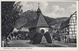 D-53604 Bad Honnef - Rhöndorf - Kapelle , Straßenansicht - Drachenfels (50er Jahre) - Stamp - Bad Honnef