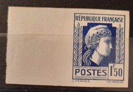 France 1944 N°639 Coq Et Marianne D'Alger BdF Nd Cote Maury 80€  ** TB - 1944 Coq Et Marianne D'Alger