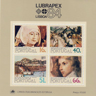 PORTUGAL - Lubrapex 84 - Mi. Bloc N° 4 + 4 Tb - MNH - 1984 - Autres & Non Classés