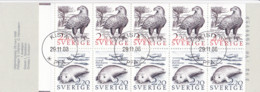 Schweden, 1988, 1479/80 MH 130, Used Oo.  Natur – Seeadler/Kegelrobbe - Ohne Zuordnung