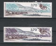 Y. & T.  N° 2466  /  CÔTES  DE  MEUSE  /  Variété De Coloris ( Couleur émeraude Au Lieu De Violet ) - Unused Stamps