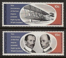 BOPHUTHATSWANA 1978 - Wright Brothers Flight - Set MNH - Bophuthatswana